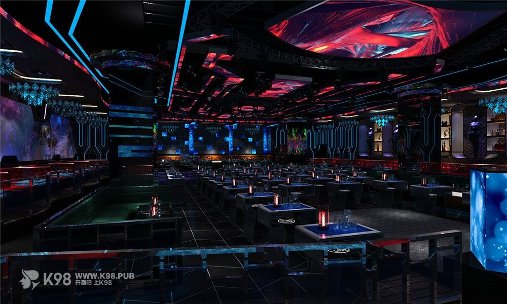 VIVI Club酒吧设计大厅角度3