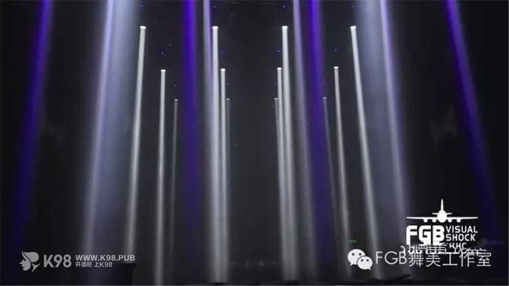 酒吧舞台设计灯光阵效果图