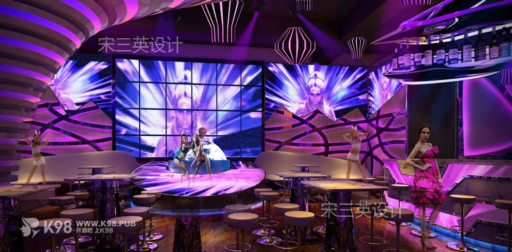 西藏美美乐酒吧设计图片-大厅