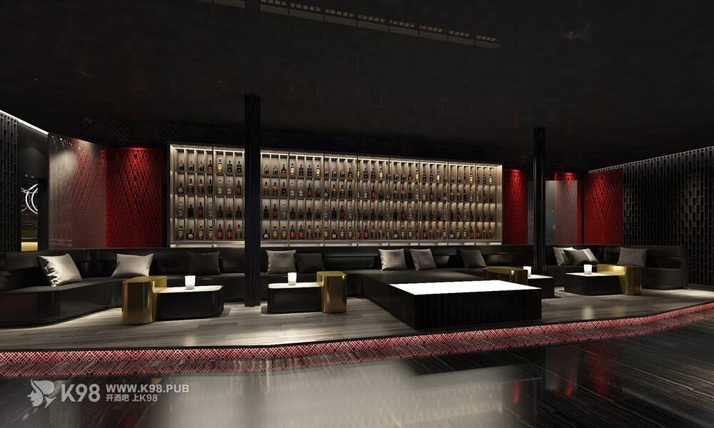 Bar Rouge酒吧设计效果图-包厢