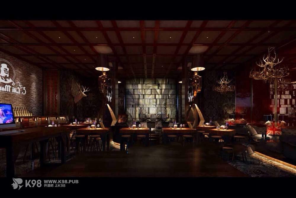 Club Land酒吧设计效果图-大厅