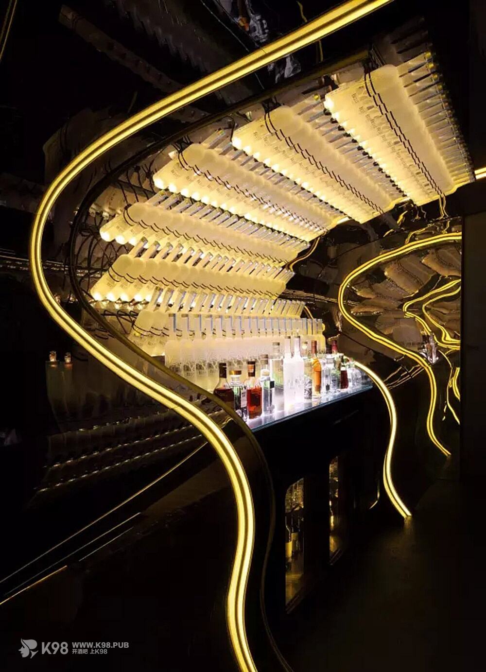 墨尔本Bond酒吧设计效果图-吧台