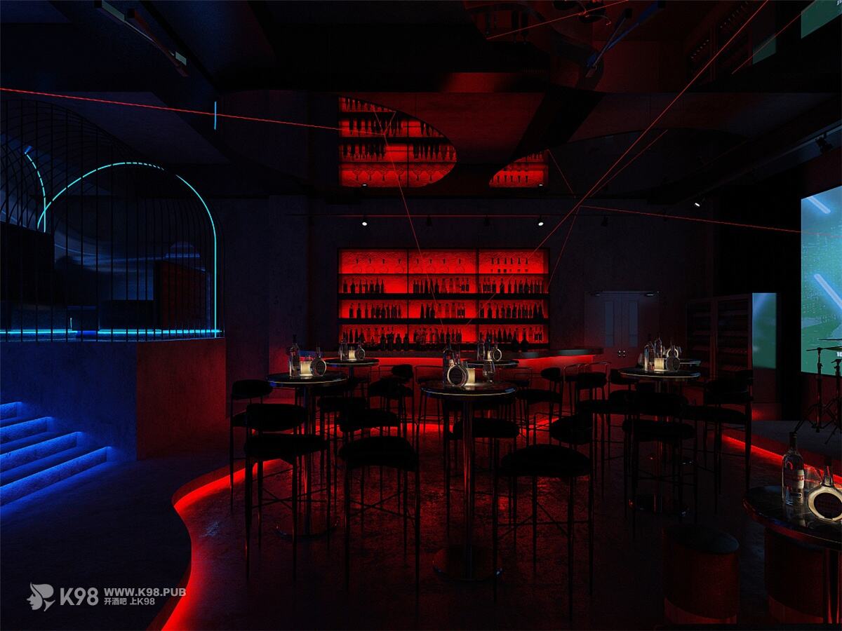炫酷的酒吧设计图片-大厅