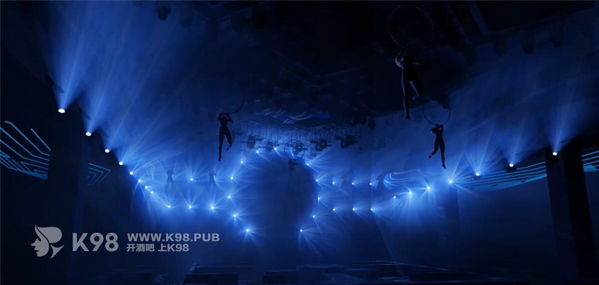 太空主题酒吧舞美设计案例效果图