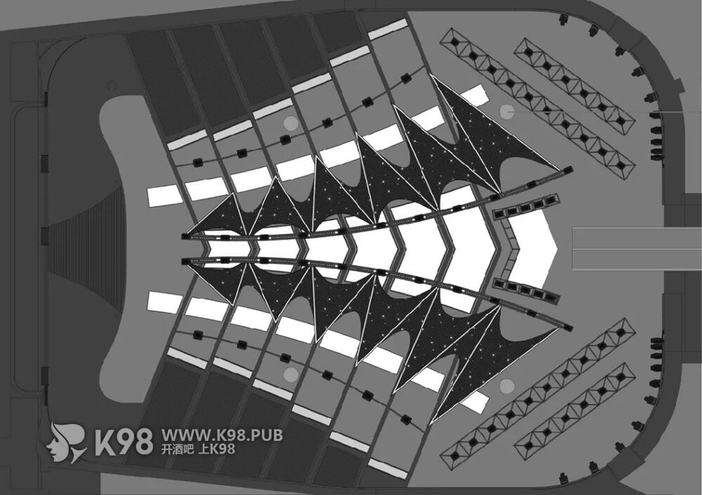 海口12 BEAST LAB酒吧设计模拟图